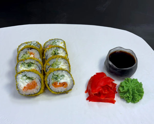 Фото Темпура с лососем